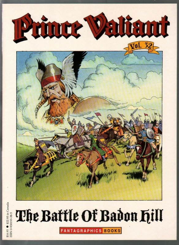 Prince Valiant #32 1995-Fantagraphics-color reprint-Hal Foster-Battle of Bado...