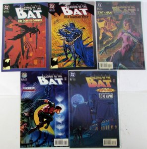 Shadow of the Bat Lot of 5 #10, 11, 44, 33, 45 DC (1993) Comic Books