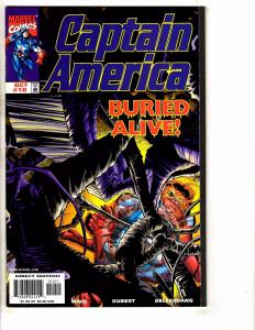 10 Captain America Marvel Comic Books # 1 2 3 4 5 6 7 8 9 10 Avengers Hulk RC13