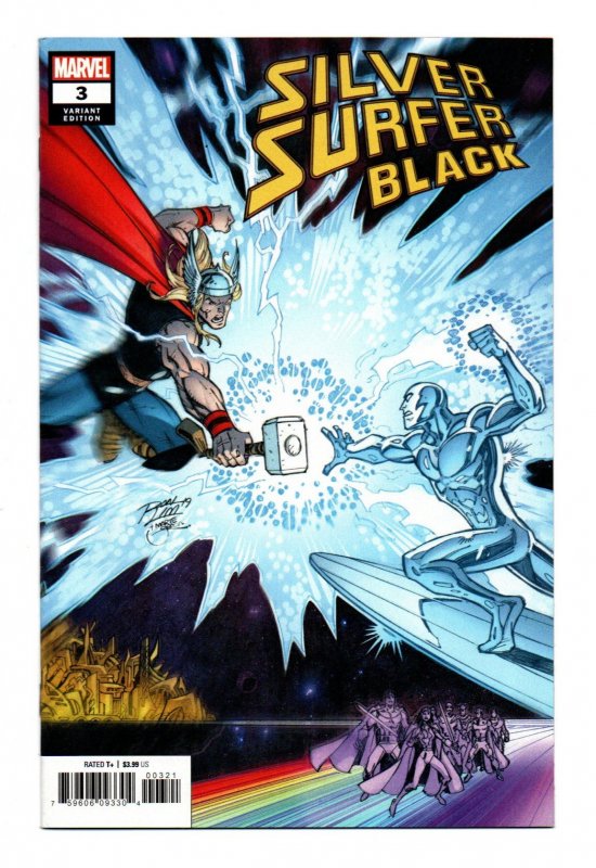 SILVER SURFER: BLACK #03 (2019) RON LIM | TRADE DRESS | VARIANT B