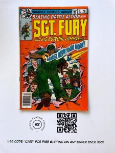 Blazing Battle Action Sgt. Fury & Howling Commandos #151 FN Marvel Comic 21 J887