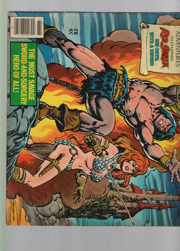 Marvel Treasury Edition #15 Conan f/vf 