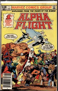 Alpha Flight #1 (1983) Alpha Flight [Key Issue]