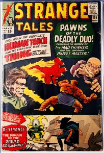 Strange Tales #126 (1964) HOT KEY! 1st APP of CLEA & DORMAMMU! Fantastic 4 Dr FN