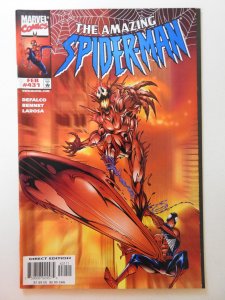 The Amazing Spider-Man #431 Direct Edition (1998) Cosmic Carnage! VF-NM!!