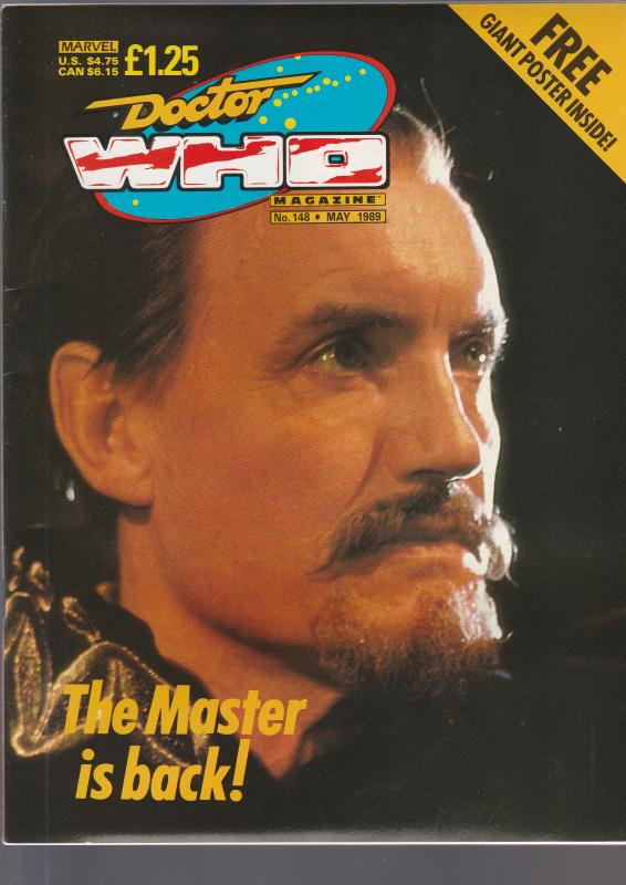 Doctor Who Magazine No. 148 May 1989