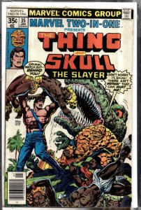 Marvel Two-in-One #35 (1978) Skull the Slayer