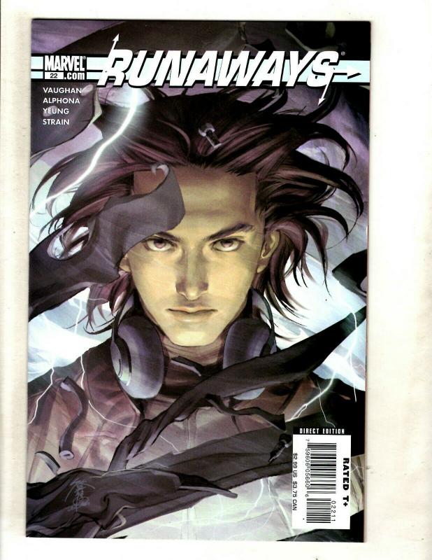 11 Runaways Marvel Comic Books # 19 20 21 22 23 24 25 26 27 28 + Saga # 1 CJ14