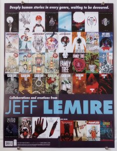 Fishflies / Jeff Lemire 18 x 23 Folded Promo Poster Image (2023) New FP507