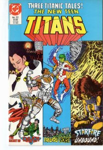The New Teen Titans #22 (1986)