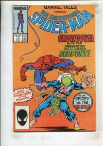 SENSATIONAL SPIDER-MAN #198 (9.0) IRON FIST!! 1987