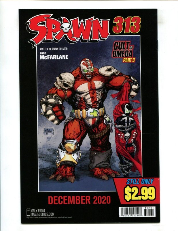 SPAWN #312 -  GUNSLINGER VARIANT COVER (VF+) 2020