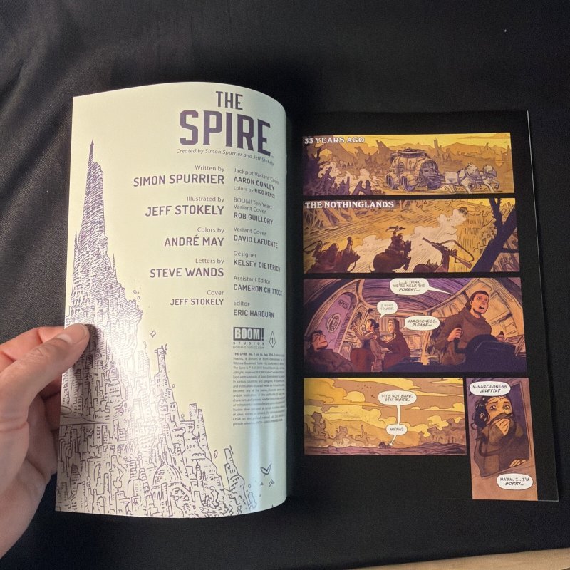 The Spire #1 2015 Boom 1:10 Rob Guillory Variant B NM