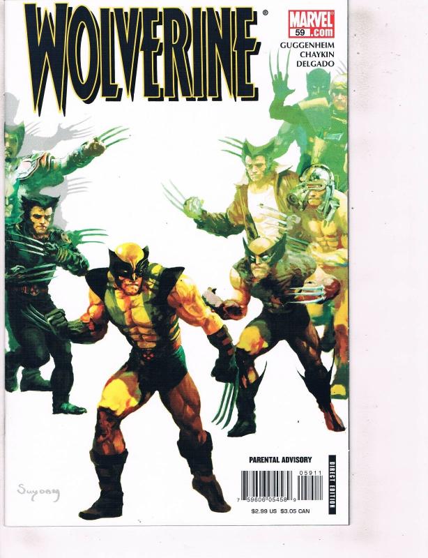 5 Wolverine Marvel Comic Books # 55 56 57 58 59 X-Men Avengers Storm Beast TW38
