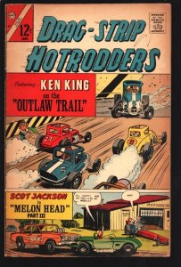 Drag-Strip Hotrodders #5 1967-Charlton- features dirt track Super-modified st...