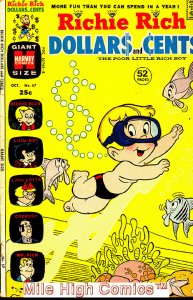 RICHIE RICH DOLLARS AND CENTS (1963 Series) #57 Very Good Comics Book