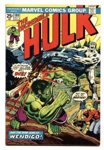 INCREDIBLE HULK #180 1974-1st WOLVERINE-MARVEL missing page