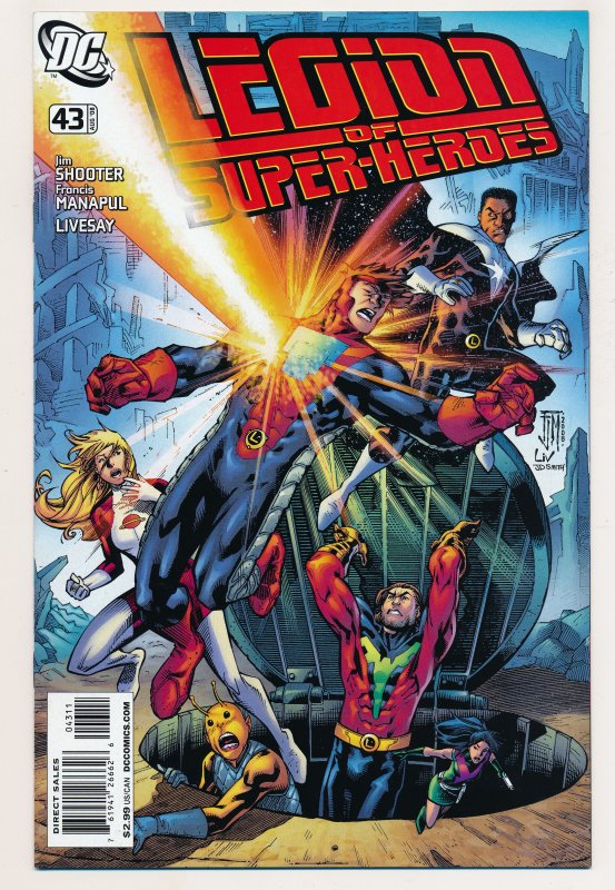 Legion of Super-Heroes (2005-2009 5th series) #1-50 VF/NM Complete series