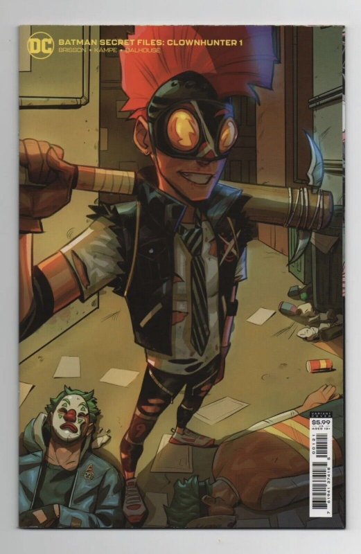 BATMAN SECRET FILES CLOWNHUNTER #1 - Card Stock Variant DC Comics