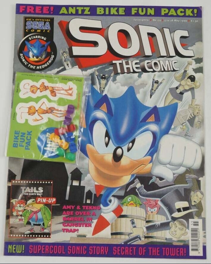 Sonic The Comic - Graphic Novel Amy and Tekno - Read Comic Online