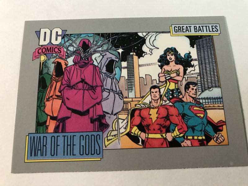 WAR OF THE GODS #168 card : DC IMPEL Series 1 1991 NM/M; Cosmic DCU