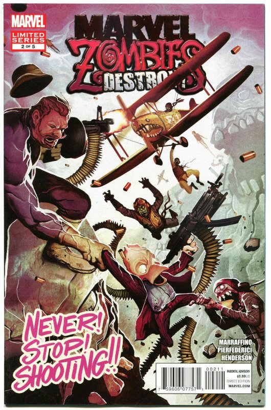 MARVEL ZOMBIES DESTROY #2, VF+, Howard the Duck, Horror, 2012, more MZ in store