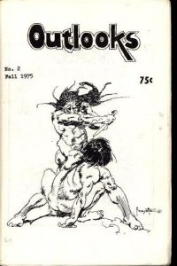 OUTLOOKS #2 FRAZETTA COVER 1975 RARE NICE FN