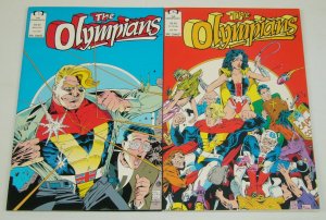 the Olympians #1-2 VF/NM complete series TODD MCFARLANE epic comics set lot 1991