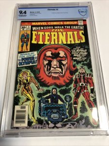 Eternals (1976) # 5 (CBCS 9.4) 1st Thena Olympia Makkari Domo & Zuras