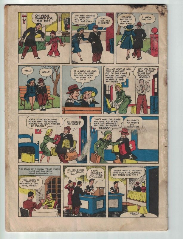 Four Color Comics #174 winnie winkle - Dell 1947 - golden age comic 