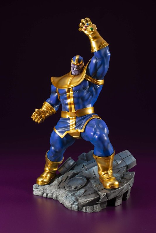 Kotobukiya Marvel Universe Avengers Series: Thanos Artfx+ Statue, Multicolor,