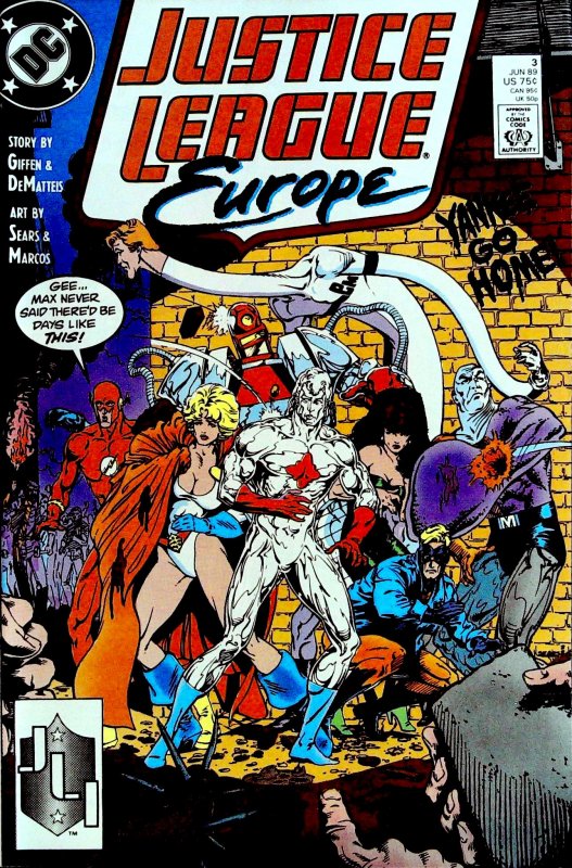 Justice League Europe #3 (1989)