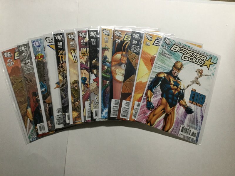 Booster Gold 0-43 Lot Run Set Near Mint Nm Dc Comics