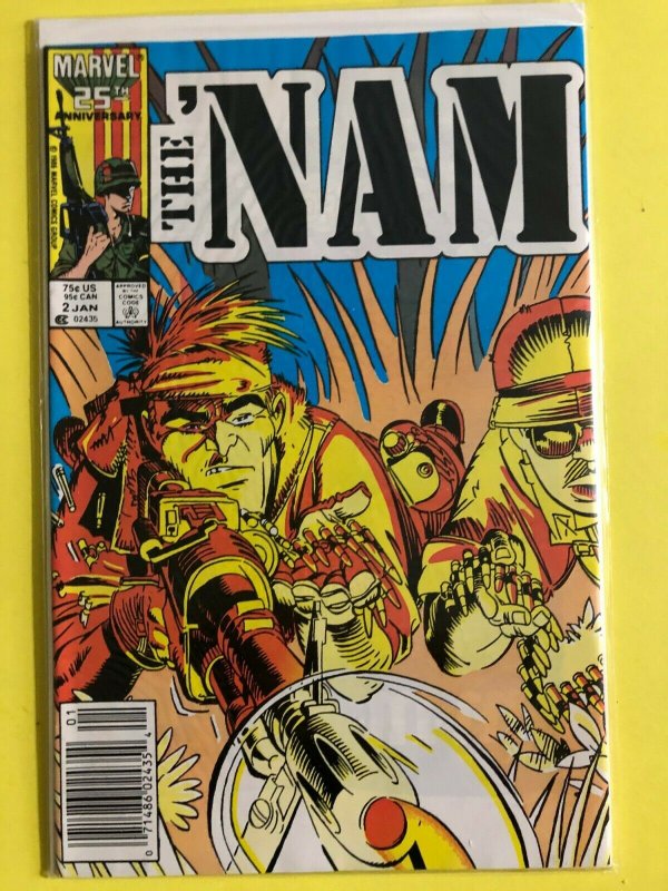   THE '  NAM  #2  1986  MARVEL  /  NEWSSTAND  /  UNREAD  /  NM 
