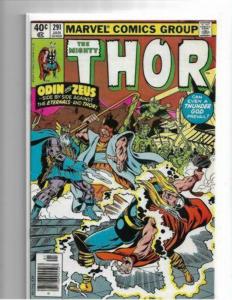 THOR #284,286,288,289,291,292,293,294,297,301.- VF to NM- CELESTIAL SAGA - LOT