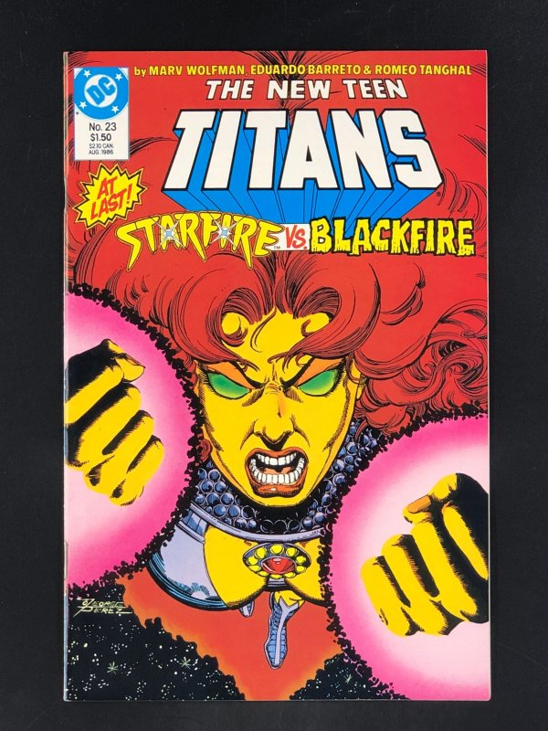 The New Teen Titans #23 (1986)