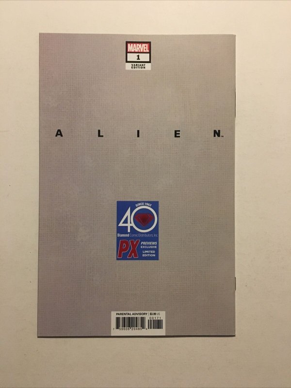 Aliens #1 Travis Charest Virgin Variant Vol 2 Marvel 2022 Horror Sci Fi