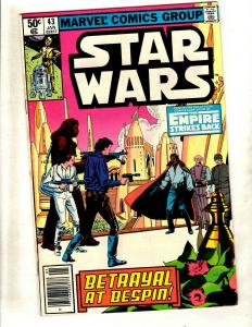 8 Star Wars Marvel Comic Books # 24 25 41 43 44 45 46 49 Jedi R2D2 Solo Han WS10