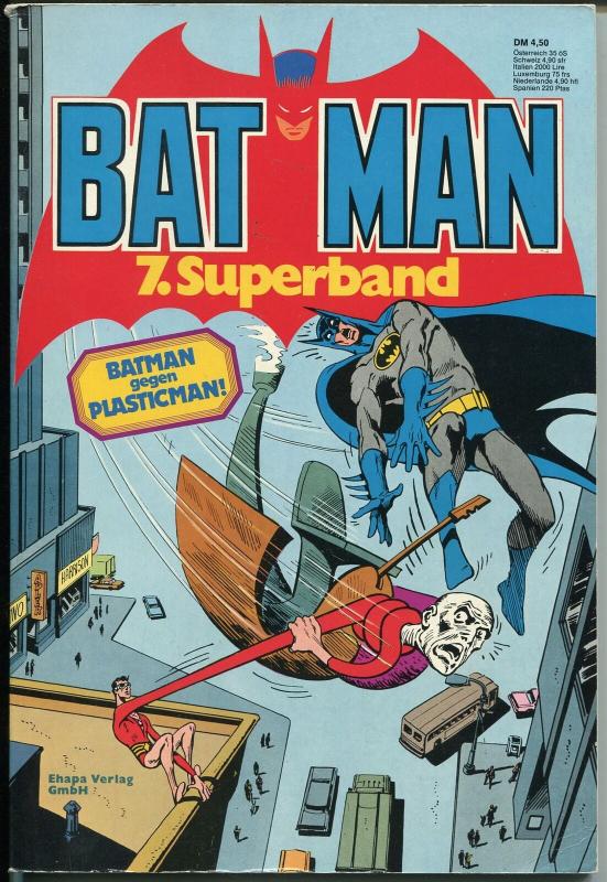 Batman Superband #7 1978-German edition-Plastic Man-Creeper-Metamorpho-FN/VF