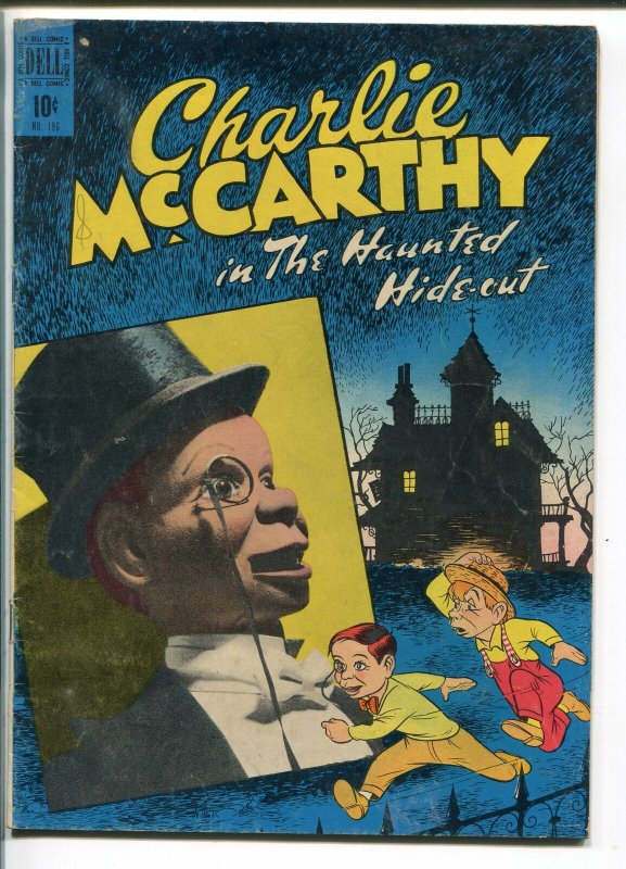 CHARLIE MCCARTHY-#196-1948-FOUR COLOR-HAUNTED HIDE-OUT-vg+