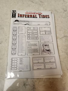 Dungeons & Dragons: Infernal Tides #1 Cover B - Character Sheet (2020)