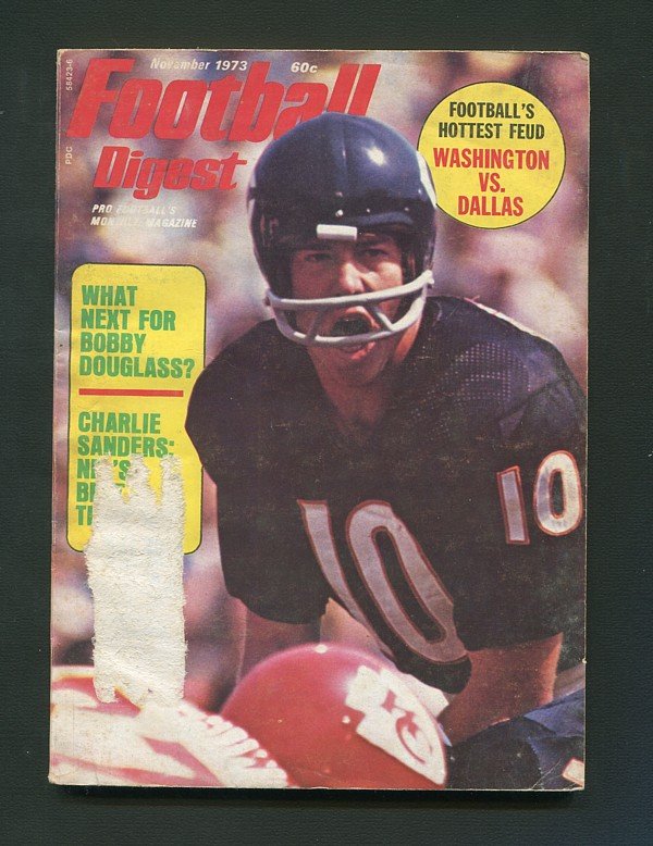 Football Digest / Bobby Douglass / November 1973