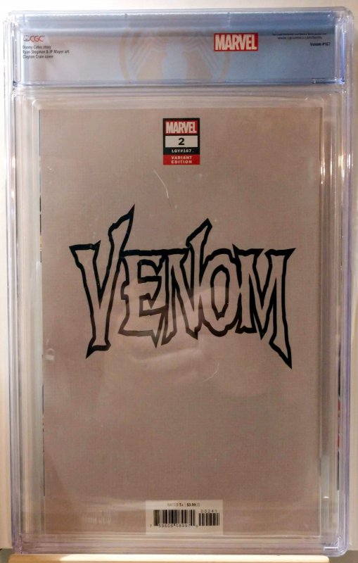 Venom #2 (2019) Crain Variant