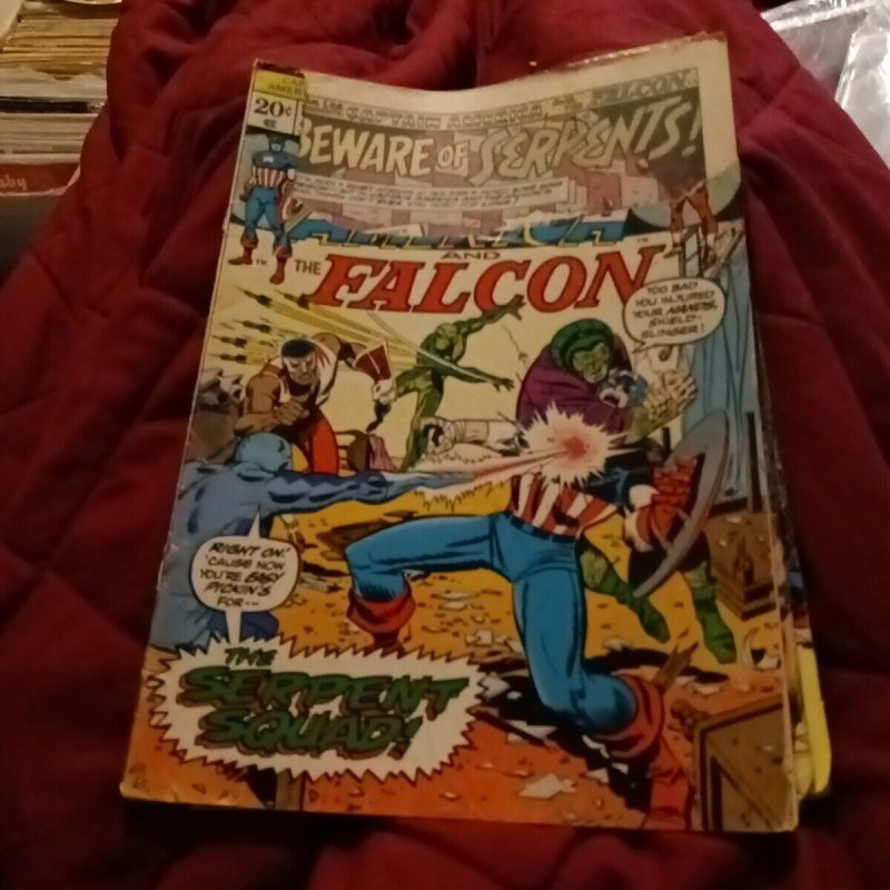 Captain America 122 160 163 206 211 Bronze Age Comics Lot Run Set Collection