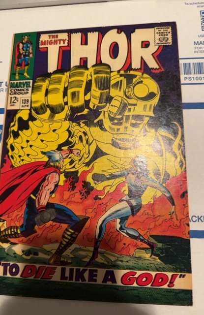 Thor #139 (1967)Jack Kirby-Celestials