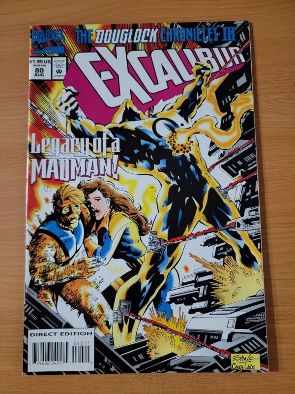 Excalibur #80 Direct Market Edition ~ NEAR MINT NM ~ 1994 DC Comics 
