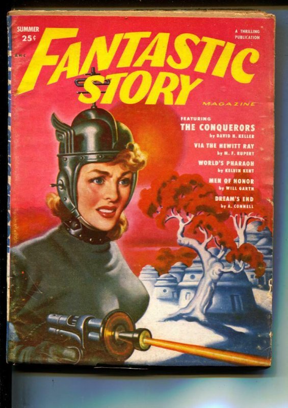 Fantastic Story-Pulps-Summer/1951-David H. Keller-Kevin Kent