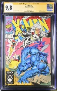 X-Men #1 1991 Marvel Comics CGC 9.8 SS Signed Jim Lee Storm cover 73024