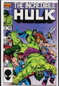 The Incredible Hulk #322 (1986) Hulk