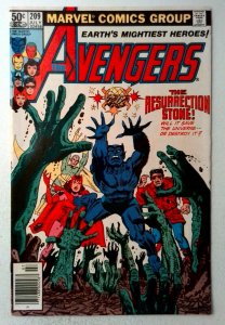 The Avengers #209 (1981) Marvel 7.5 VF- Comic Book